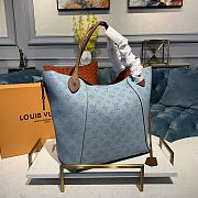 Louis Vuitton Lu Hina Medium Handbag Light Blue Size 46 x 29.5 x 17 cm - 4