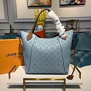 Louis Vuitton Lu Hina Medium Handbag Light Blue Size 46 x 29.5 x 17 cm - 5
