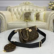Louis Vuitton LV Multi Pochette Accessoires Black Strap Size 24 cm - 6
