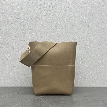 Celine Bucket Bag Apricot Size 23 x 17 x 33 cm