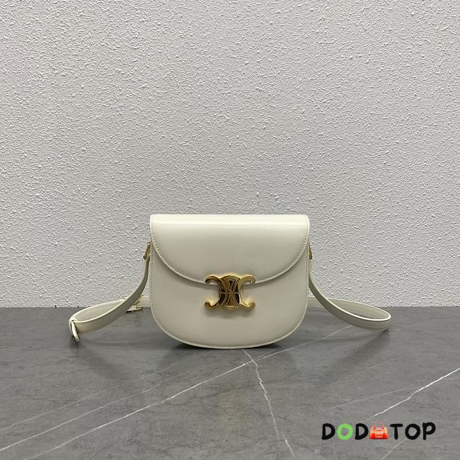 Celine Arc de Triomphe White Bag Size 18.5 × 6 × 16 cm - 1