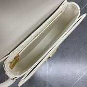 Celine Arc de Triomphe White Bag Size 18.5 × 6 × 16 cm - 5