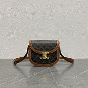 Celine Arc de Triomphe Brown Bag Size 18.5 × 6 × 16 cm - 1