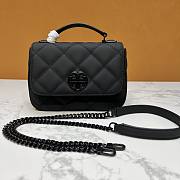 Tory Burch Messenger Bag Full Black Size 21 x 14 x 7 cm - 1