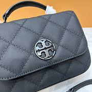 Tory Burch Messenger Bag Full Black Size 21 x 14 x 7 cm - 4