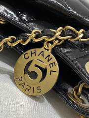 Chanel Hobo Hippie Bag Black Size 21.5 x 22.5 x 7 cm - 5