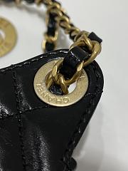 Chanel Hobo Hippie Bag Black Size 21.5 x 22.5 x 7 cm - 4