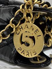 Chanel Hobo Hippie Bag Black Size 21.5 x 22.5 x 7 cm - 3