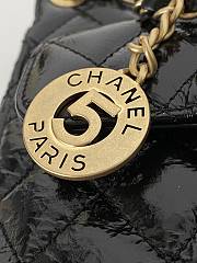 Chanel Hobo Hippie Bag Small Black Size 17 x 19 x 6 cm - 4