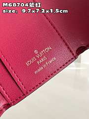 Louis Vuitton LV Micro Wallet Monogram Pink Size 9.7 x 7.2 x 1.5 cm - 4