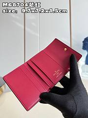 Louis Vuitton LV Micro Wallet Monogram Pink Size 9.7 x 7.2 x 1.5 cm - 3