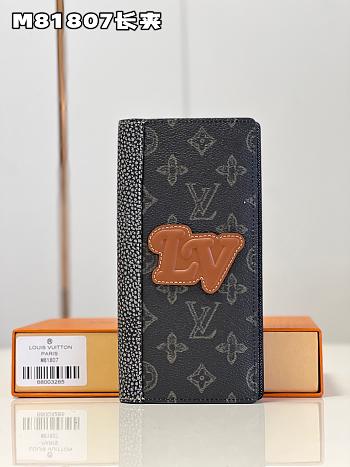 Louis Vuitton LV Brazza Wallet Size 10 x 19 x 2 cm