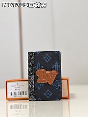 Louis Vuitton LV Pocket Wallet Size 7.5 x 11.1 x 1 cm - 1