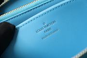 Louis Vuitton LV Zip Wallet Blue Size 19.5 x 10.5 x 2.5 cm - 3