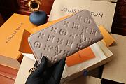 Louis Vuitton LV Zip Wallet Beige Size 19.5 x 10.5 x 2.5 cm - 5