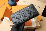 Louis Vuitton LV Zip Wallet Black Size 19.5 x 10.5 x 2.5 cm - 4