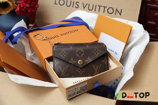 Louis Vuitton LV Recto Verso Card Holder Monogram Size 13 x 9.5 x 2.5 cm - 1