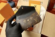 Louis Vuitton LV Recto Verso Card Holder Flower Size 13 x 9.5 x 2.5 cm - 3