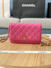 Chanel WOC Bag Pink Size 19.2x12.3x3.5 cm - 1