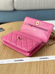 Chanel WOC Bag Pink Size 19.2x12.3x3.5 cm - 6