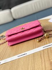 Chanel WOC Bag Pink Size 19.2x12.3x3.5 cm - 4
