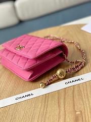Chanel WOC Bag Pink Size 19.2x12.3x3.5 cm - 3