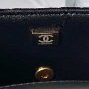 Chanel Velvet Chain Bag Black Size 16 x 12 x 5 cm - 5