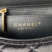 Chanel Velvet Chain Bag Black Size 16 x 12 x 5 cm - 2