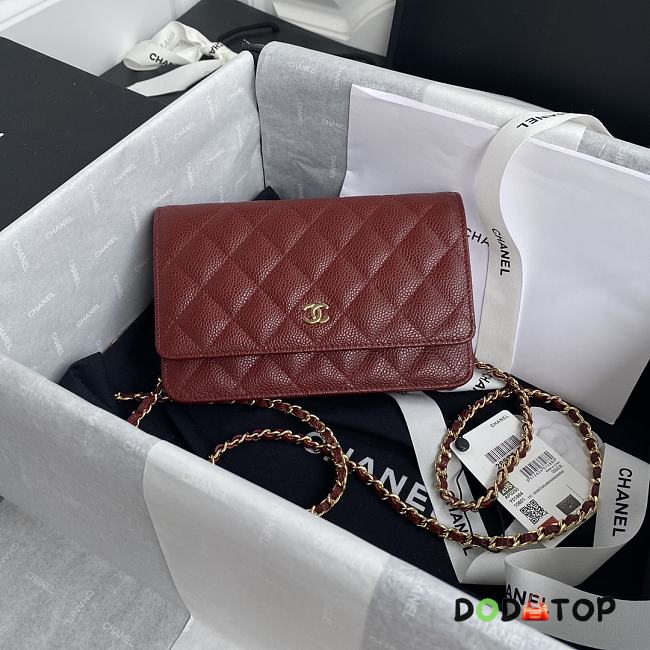 Chanel Woc Red Size 19 cm - 1