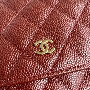 Chanel Woc Red Size 19 cm - 5