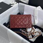 Chanel Woc Red Size 19 cm - 3