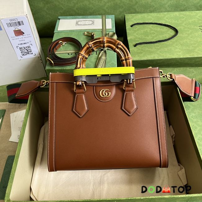 Gucci Diana Brown Tote Bag Size 27 x 24 x 11 cm - 1