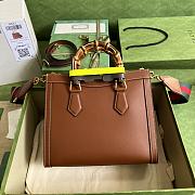 Gucci Diana Brown Tote Bag Size 27 x 24 x 11 cm - 4