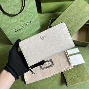 Gucci Marmont Long Wallet White Size 19 x 10.5 x 2 cm - 1