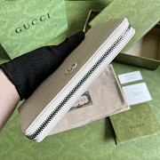 Gucci Marmont Long Wallet White Size 19 x 10.5 x 2 cm - 4