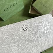 Gucci Marmont Long Wallet White Size 19 x 10.5 x 2 cm - 3