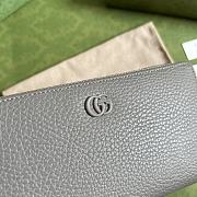 Gucci Marmont Long Wallet Grey Size 19 x 10.5 x 2 cm - 5