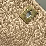 Chanel Coco Handle Bag Beige Gold Hardware Size 29 cm - 3