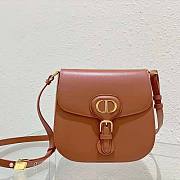 Dior Bobby Frame Bag Brown Box Calfskin Size 20 x 19.5 x 10 cm - 1