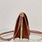 Dior Bobby Frame Bag Brown Box Calfskin Size 20 x 19.5 x 10 cm - 6