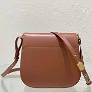 Dior Bobby Frame Bag Brown Box Calfskin Size 20 x 19.5 x 10 cm - 4