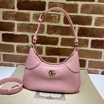 Gucci Aphrodite Small Shoulder Bag Pink Size 25 x 19 x 7 cm