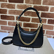 Gucci Aphrodite Small Shoulder Bag Black Size 25 x 19 x 7 cm - 4