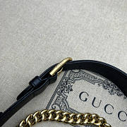 Gucci Aphrodite Small Shoulder Bag Black Size 25 x 19 x 7 cm - 3