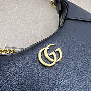 Gucci Aphrodite Small Shoulder Bag Black Size 25 x 19 x 7 cm - 2