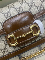 Gucci Horsebit 1955 Shoulder Bag Size 24 x 13 x 5 cm - 2
