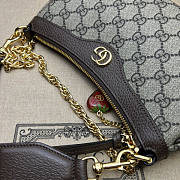 Gucci Ophidia GG Small Handbag Brown Size 25 x 15.5 x 6 cm - 4