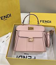 Fendi Peekaboo Handbag Pink Size 23 x 11 x 18 cm - 1
