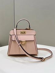 Fendi Peekaboo Handbag Pink Size 23 x 11 x 18 cm - 5