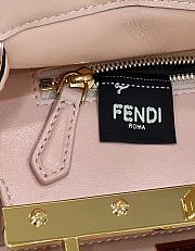 Fendi Peekaboo Handbag Pink Size 23 x 11 x 18 cm - 3